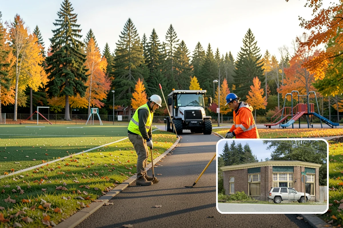 French Drain Installation in Hamilton, Skagit County, WA - Intercepts groundwater before it damages structures or facilities