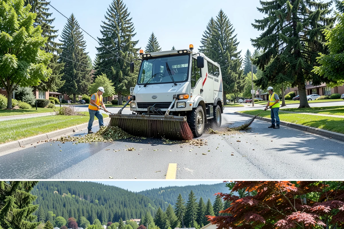 French Drain Installation in Index, Snohomish County, WA - French drains are best installed in the drier summer window when the water table drops, easing excavation and allowing stable...