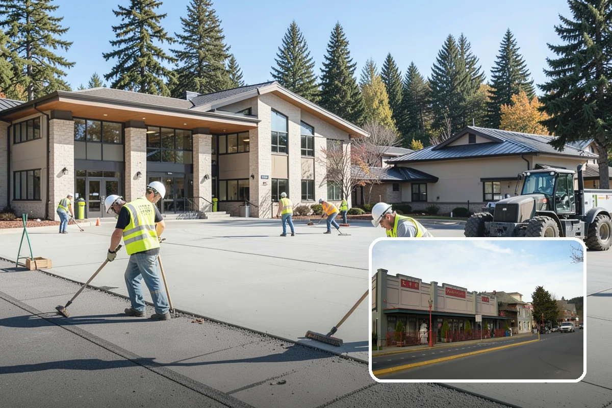 French Drain Installation in Issaquah, King County, WA - Intercepts groundwater before it damages structures or facilities