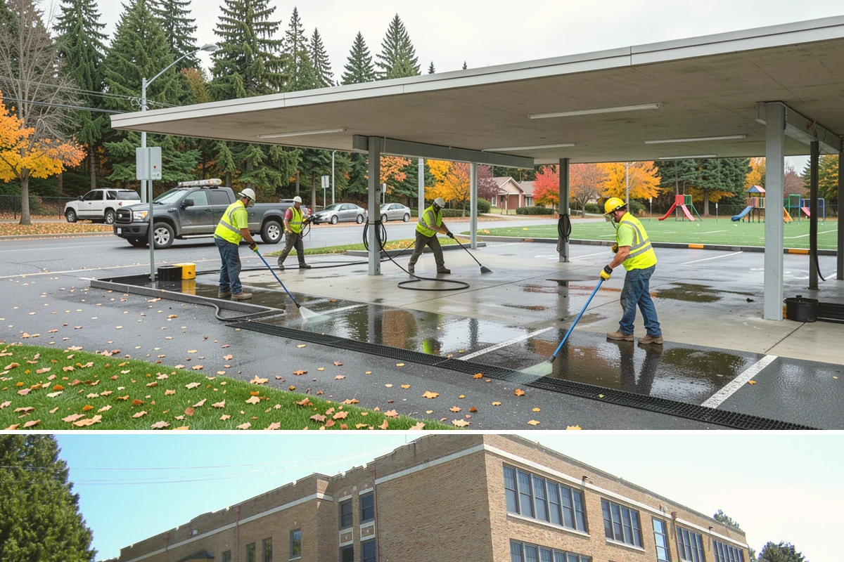 French Drain Installation in Maple Valley, King County, WA - French drains are best installed in the drier summer window when the water table drops, easing excavation and allowing stable...