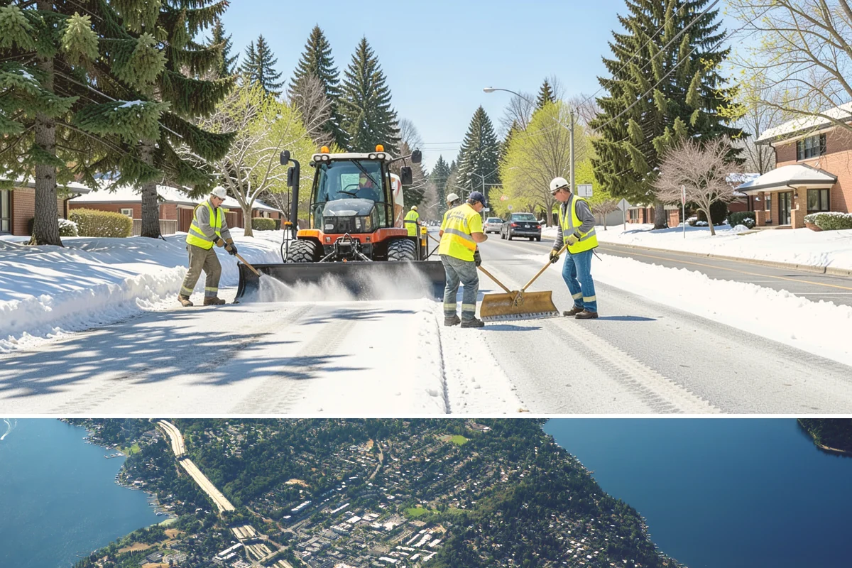 French Drain Installation in Mercer Island, King County, WA - French drains are best installed in the drier summer window when the water table drops, easing excavation and allowing stable...