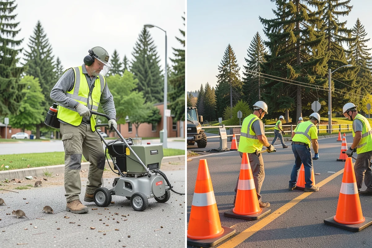 French Drain Installation in Mountlake Terrace, Snohomish County, WA - Investigate the saturation source and design drain alignment and slope