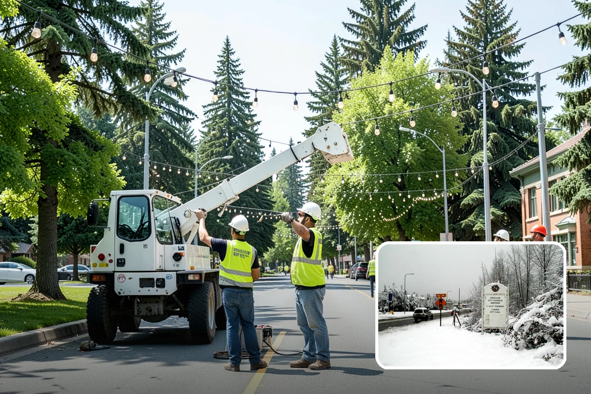 French Drain Installation in Newcastle, King County, WA - Intercepts groundwater before it damages structures or facilities