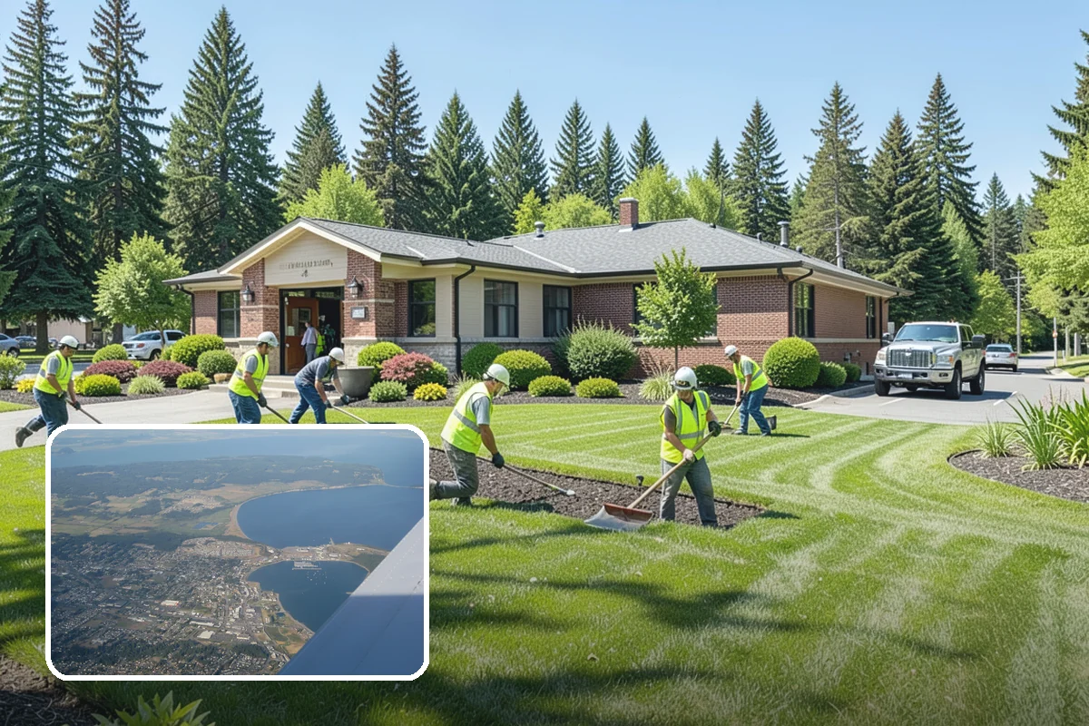French Drain Installation in Oak Harbor, Island County, WA - Intercepts groundwater before it damages structures or facilities