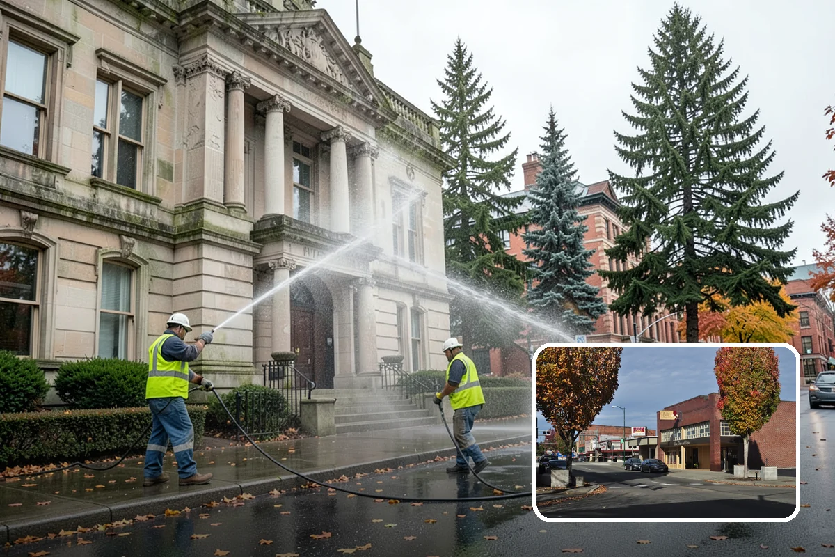 French Drain Installation in Puyallup, Pierce County, WA - Intercepts groundwater before it damages structures or facilities