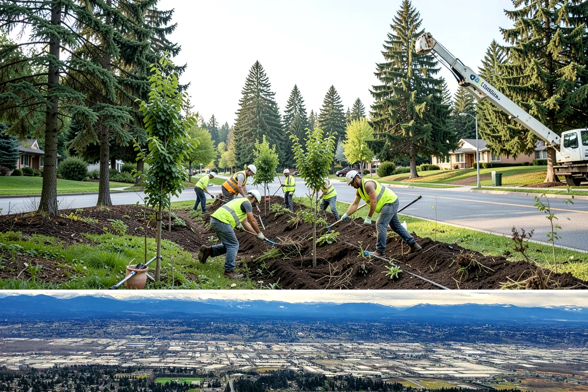 French Drain Installation in SeaTac, King County, WA - French drains are best installed in the drier summer window when the water table drops, easing excavation and allowing stable...