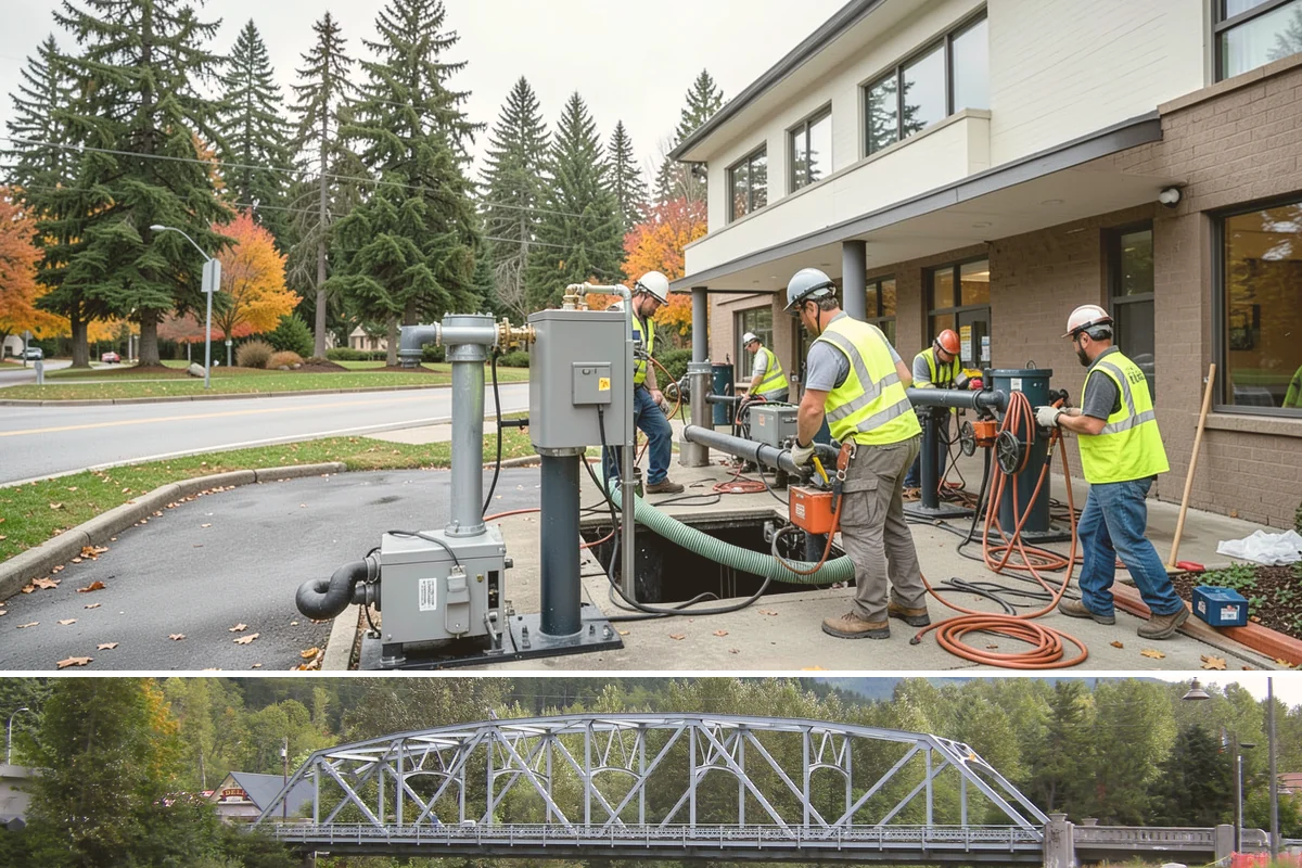 French Drain Installation in Skykomish, King County, WA - French drains are best installed in the drier summer window when the water table drops, easing excavation and allowing stable...