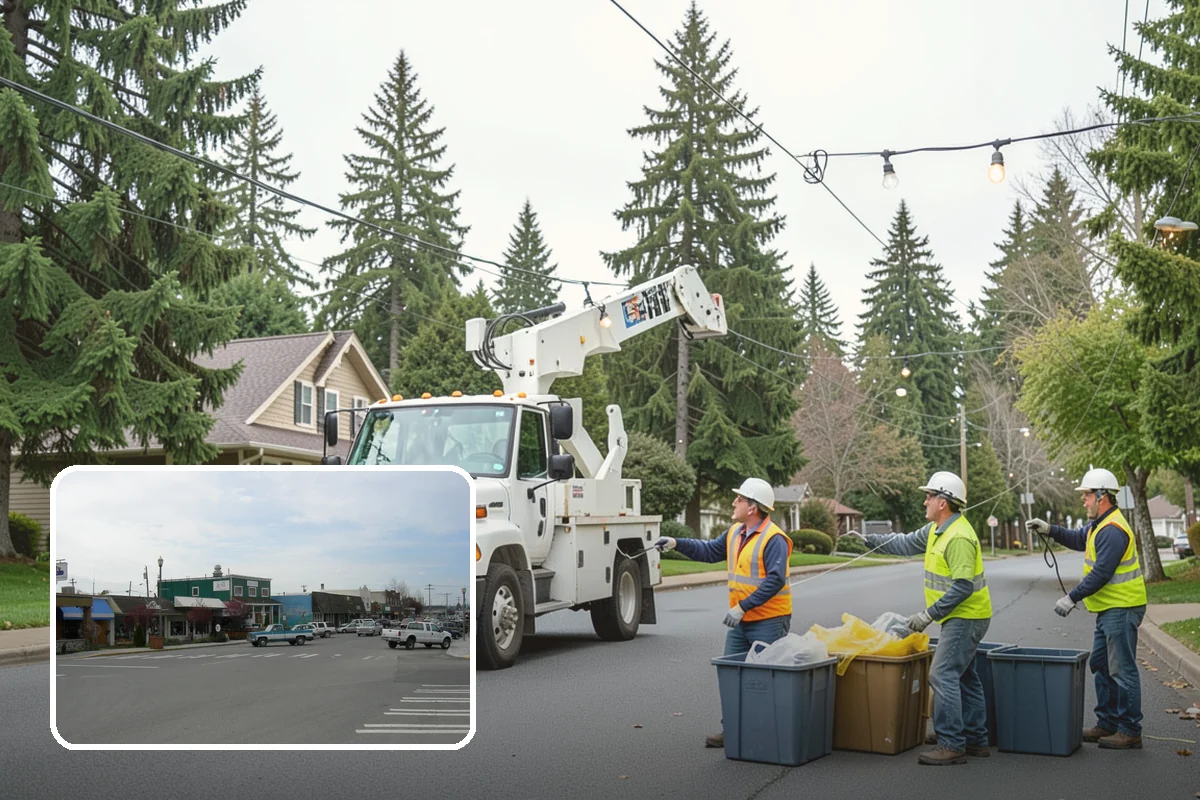 French Drain Installation in Stanwood, Snohomish County, WA - Intercepts groundwater before it damages structures or facilities
