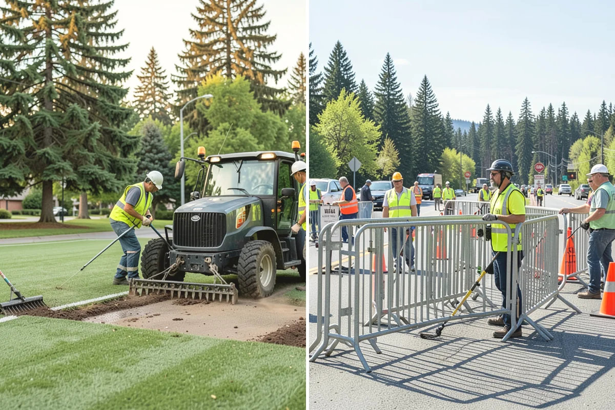 Gate Repairs in Mill Creek, Snohomish County, WA - Inspect the gate to diagnose the cause of failure