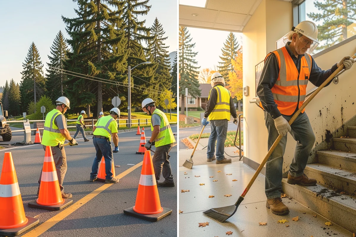 Gate Repairs in Mount Vernon, Skagit County, WA - Inspect the gate to diagnose the cause of failure