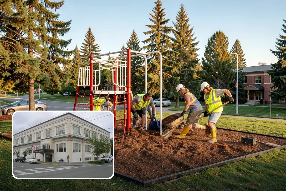 Gateway & Entry Landscaping in Anacortes, Skagit County, WA - Designed entries strengthen civic identity and first impressions