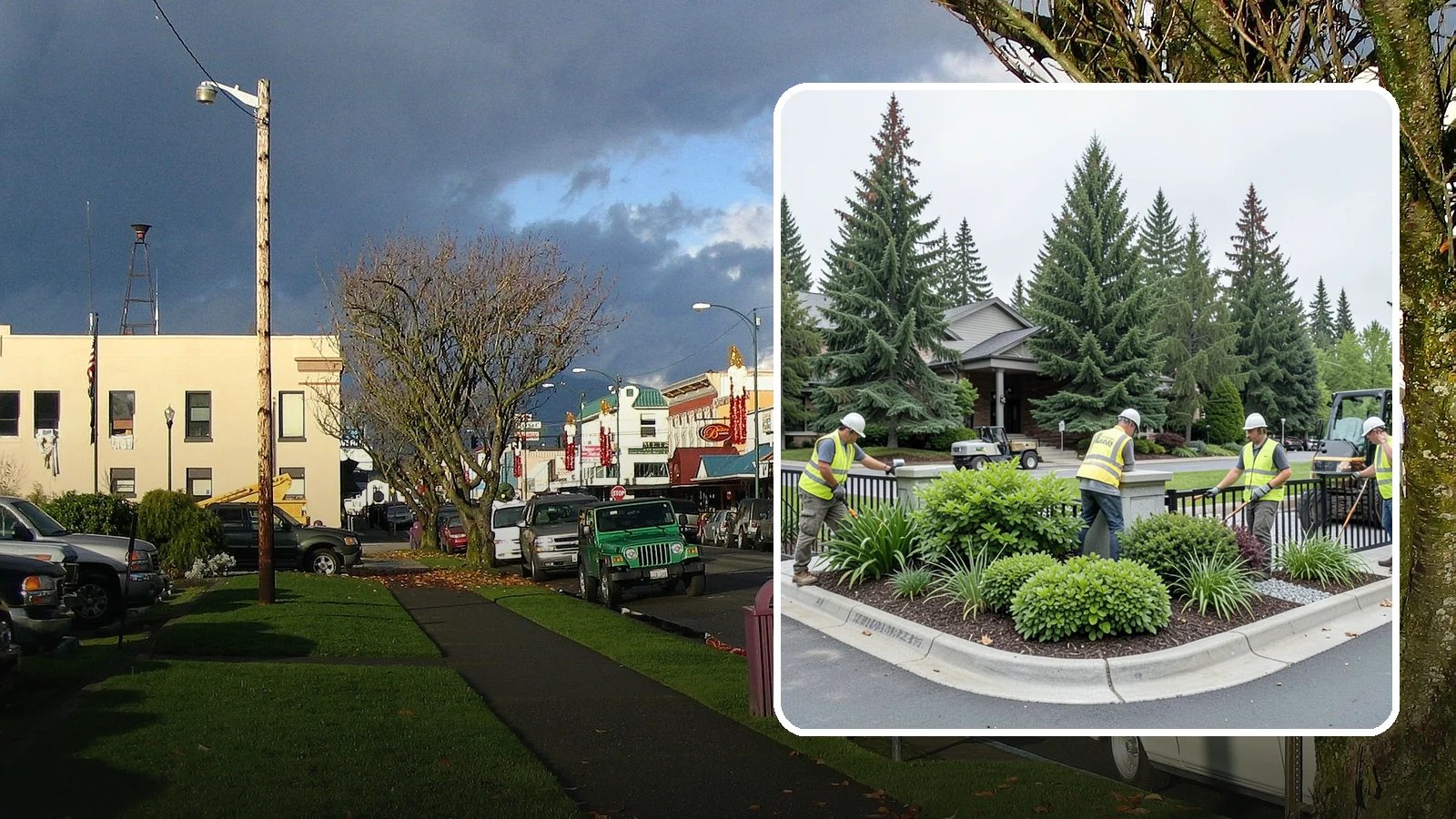 Gateway & Entry Landscaping in Arlington, Snohomish County, WA - We create and maintain welcoming gateway and entry landscapes at city limits, parks, and civic destinations across Western...