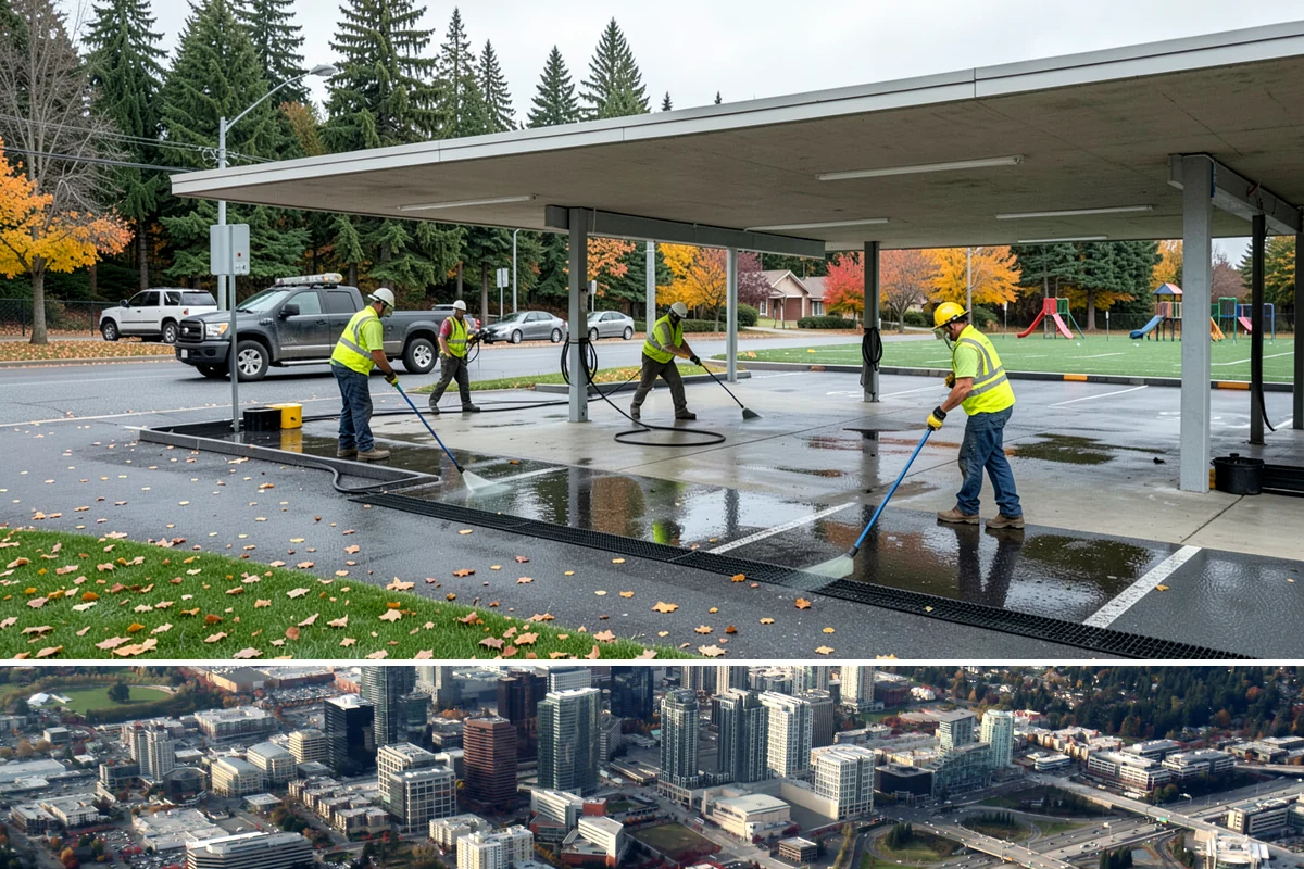 Gateway & Entry Landscaping in Bellevue, King County, WA - Primary installation occurs in spring and fall, with seasonal color rotations and upkeep keeping entries attractive through every...