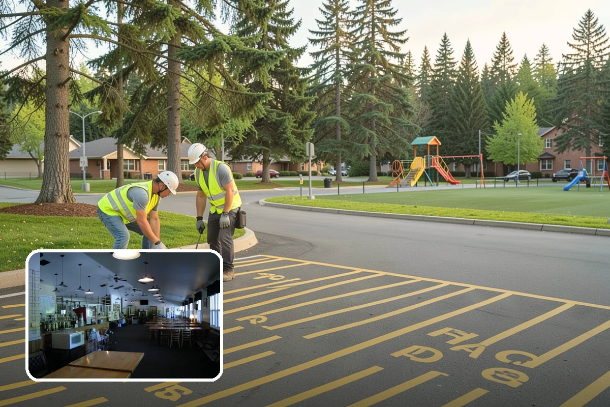 Gateway & Entry Landscaping in Black Diamond, King County, WA - Designed entries strengthen civic identity and first impressions