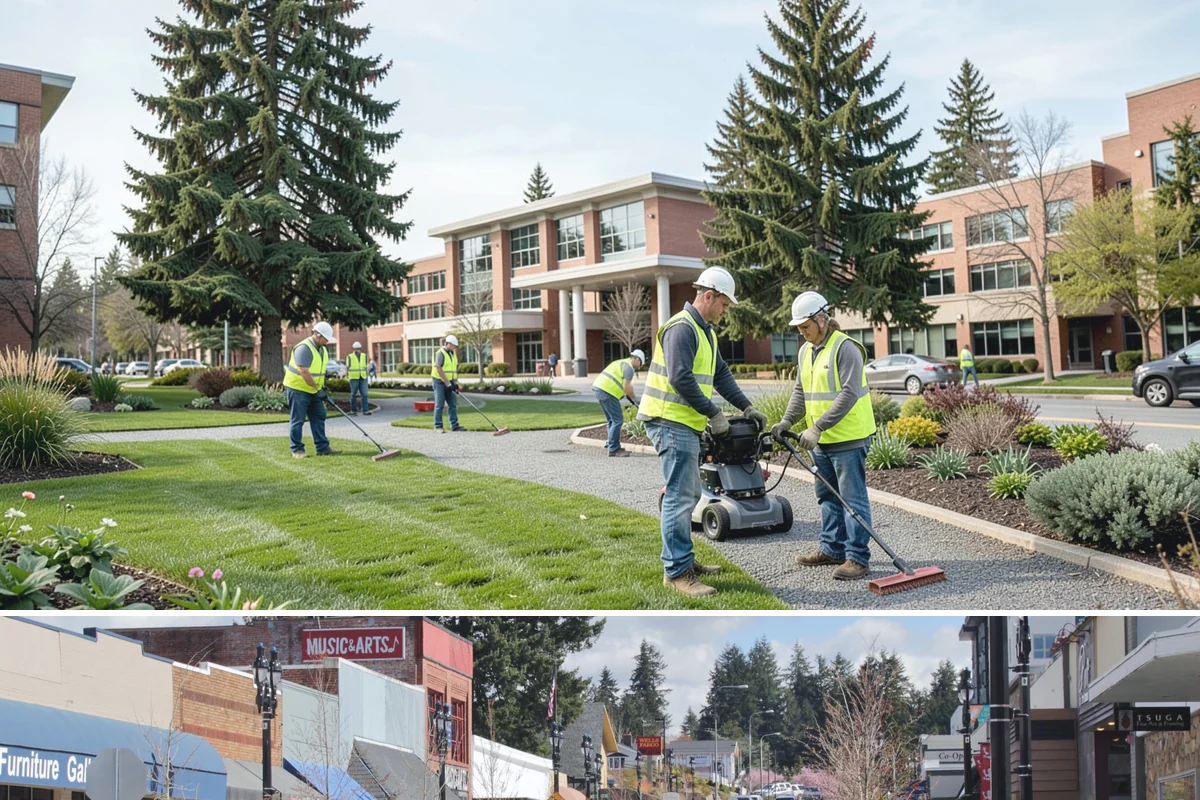 Gateway & Entry Landscaping in Bothell, King County, WA - Primary installation occurs in spring and fall, with seasonal color rotations and upkeep keeping entries attractive through every...
