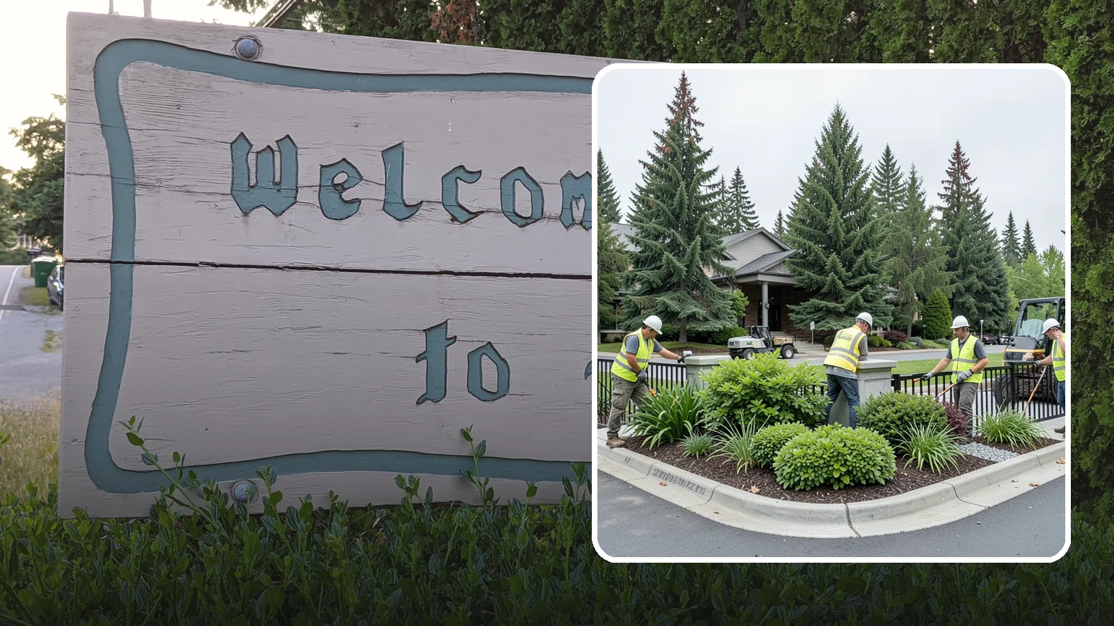 Gateway & Entry Landscaping in Brier, Snohomish County, WA - We create and maintain welcoming gateway and entry landscapes at city limits, parks, and civic destinations across Western...