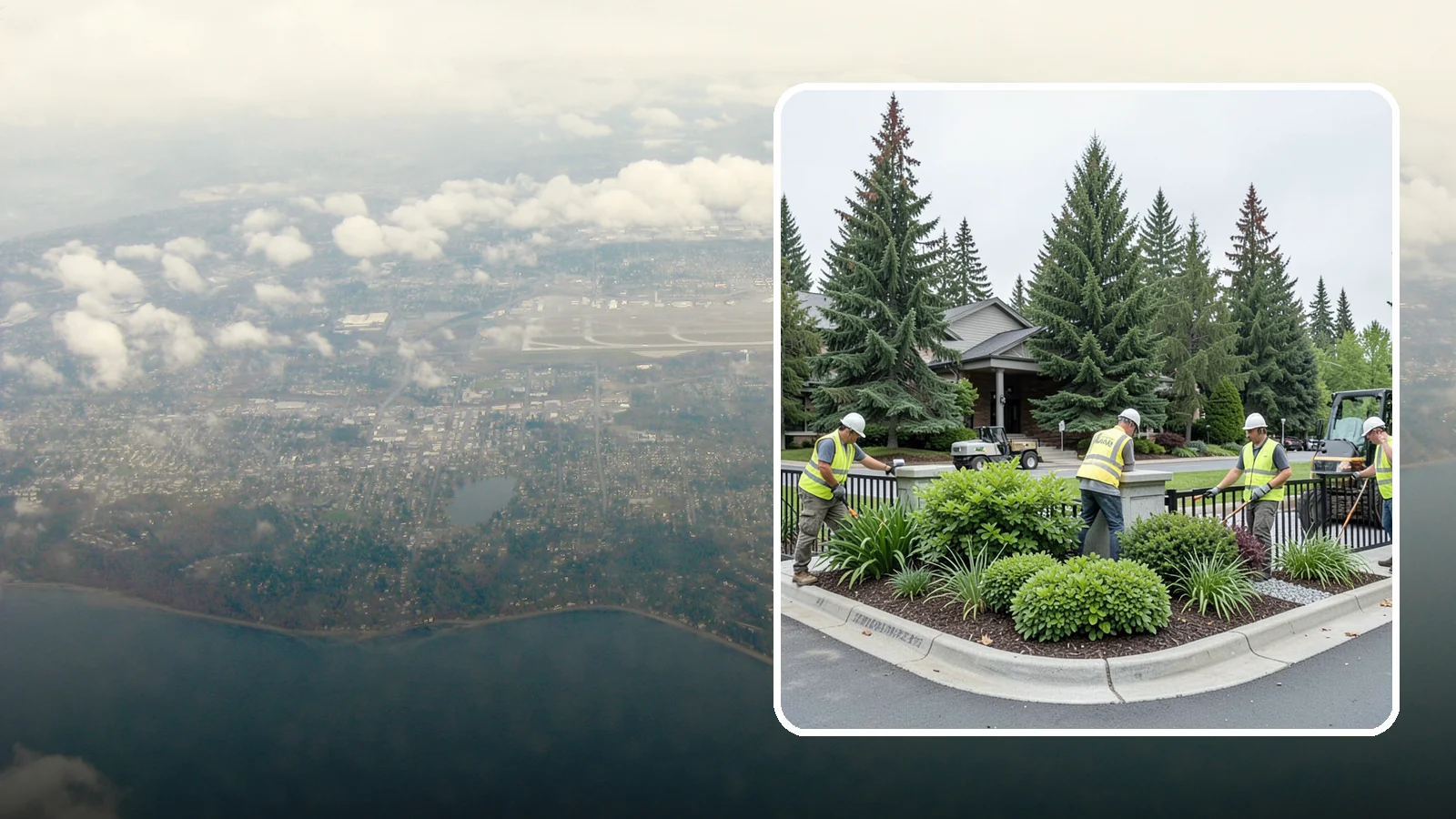 Gateway & Entry Landscaping in Burien, King County, WA - We create and maintain welcoming gateway and entry landscapes at city limits, parks, and civic destinations across Western...