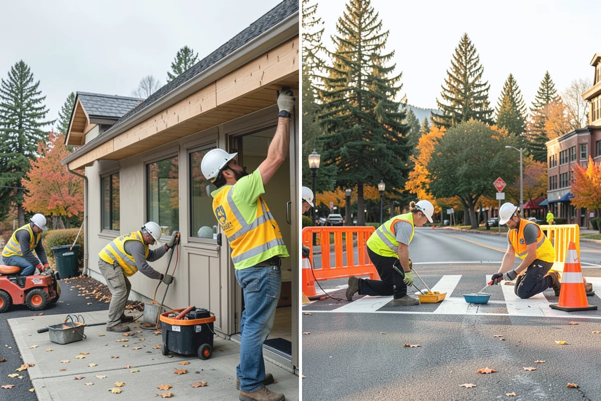 Gateway & Entry Landscaping in Coupeville, Island County, WA - We assess the gateway or entry and develop a planting design