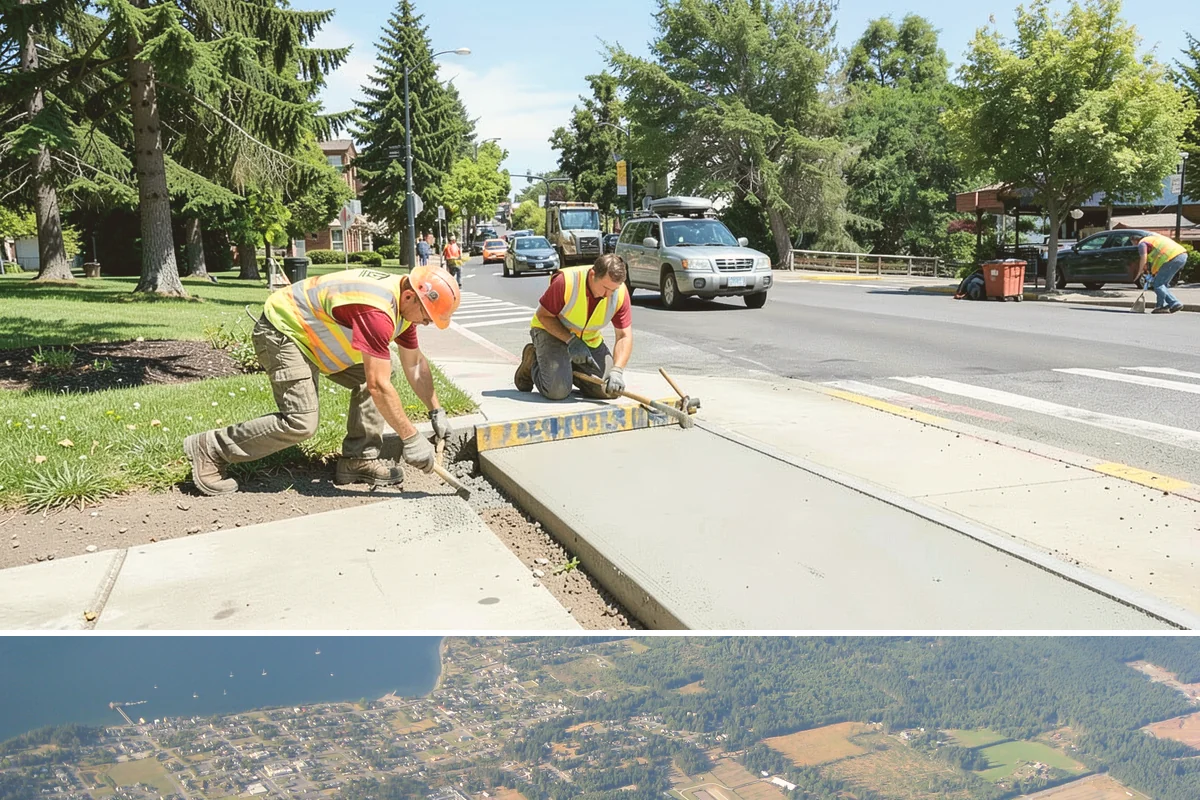 Gateway & Entry Landscaping in Coupeville, Island County, WA - Primary installation occurs in spring and fall, with seasonal color rotations and upkeep keeping entries attractive through every...