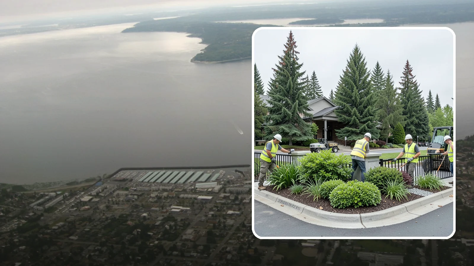 Gateway & Entry Landscaping in Des Moines, King County, WA - We create and maintain welcoming gateway and entry landscapes at city limits, parks, and civic destinations across Western...