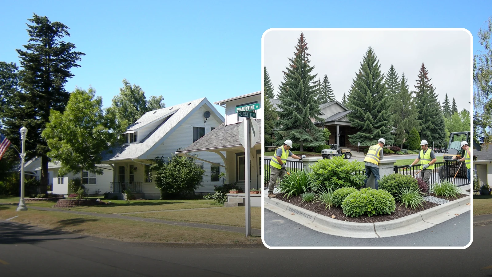 Gateway & Entry Landscaping in DuPont, Pierce County, WA - We create and maintain welcoming gateway and entry landscapes at city limits, parks, and civic destinations across Western...