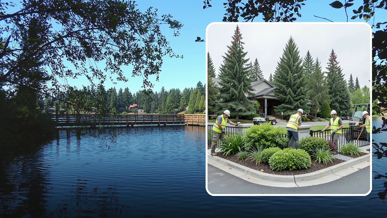 Gateway & Entry Landscaping in Federal Way, King County, WA - We create and maintain welcoming gateway and entry landscapes at city limits, parks, and civic destinations across Western...