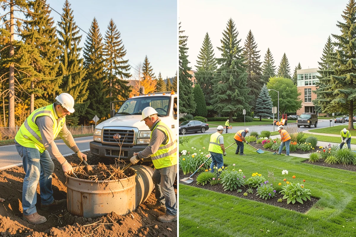 Gateway & Entry Landscaping in Fife, Pierce County, WA - We assess the gateway or entry and develop a planting design