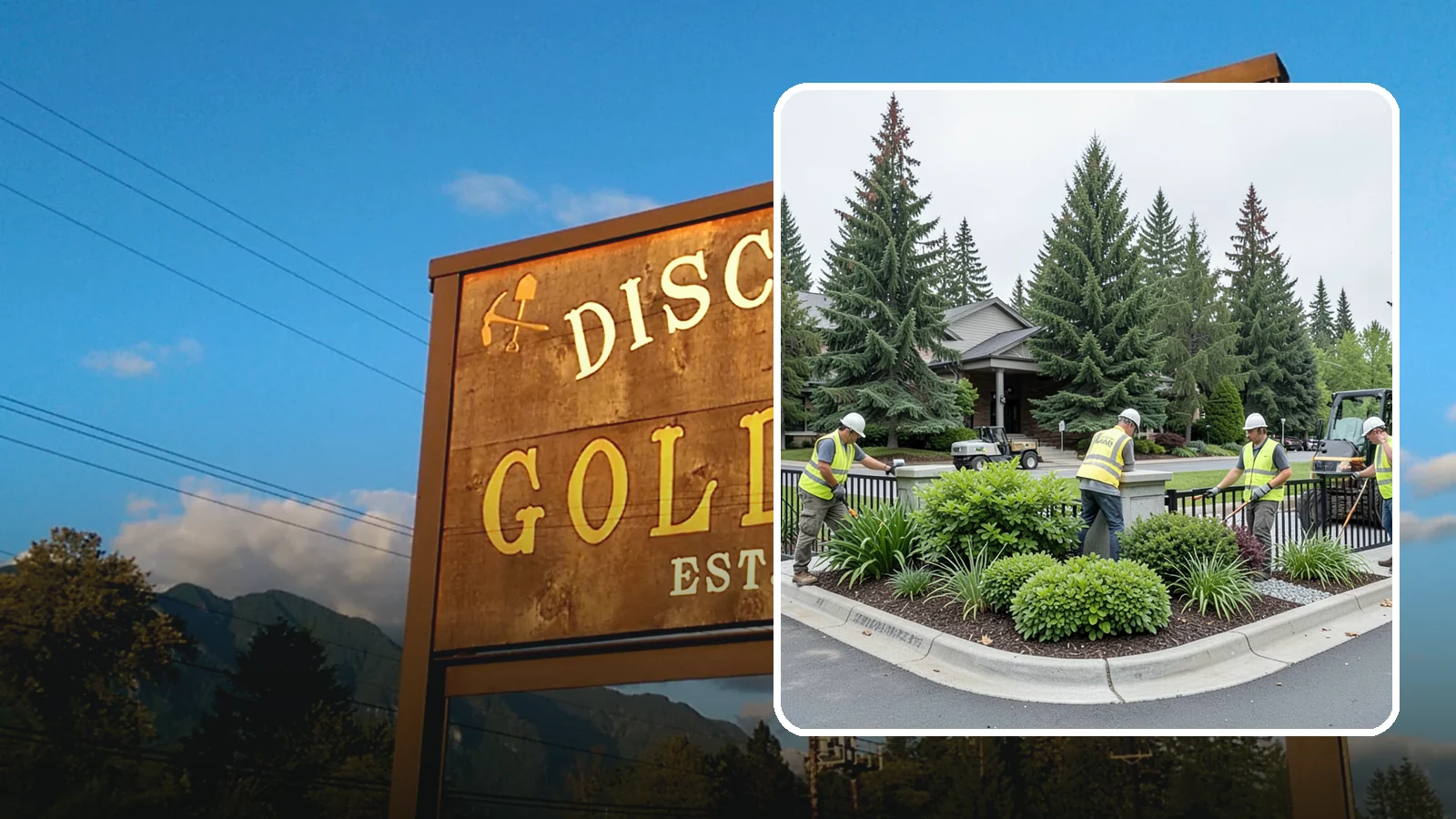 Gateway & Entry Landscaping in Gold Bar, Snohomish County, WA - We create and maintain welcoming gateway and entry landscapes at city limits, parks, and civic destinations across Western...