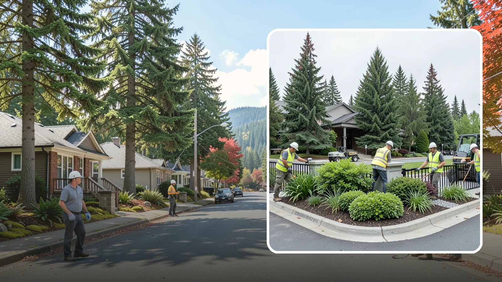 Gateway & Entry Landscaping in Hunts Point, King County, WA - We create and maintain welcoming gateway and entry landscapes at city limits, parks, and civic destinations across Western...