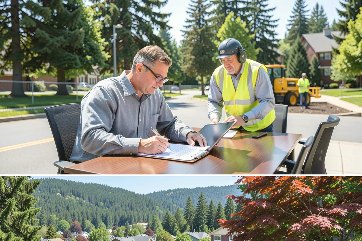 Gateway & Entry Landscaping in Index, Snohomish County, WA - Primary installation occurs in spring and fall, with seasonal color rotations and upkeep keeping entries attractive through every...