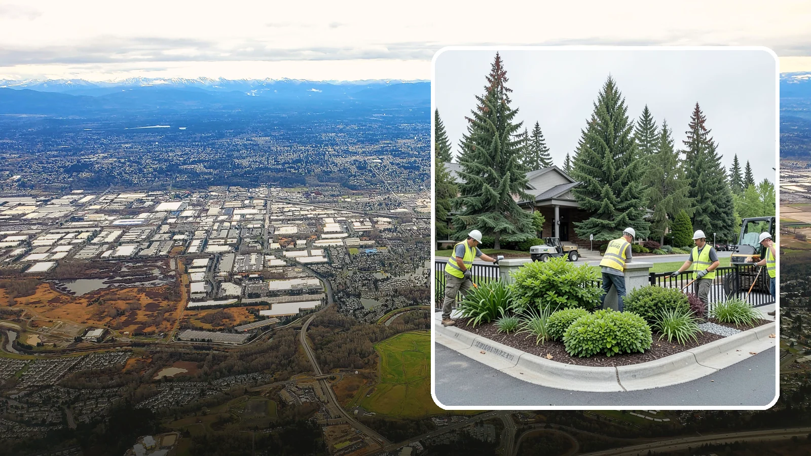 Gateway & Entry Landscaping in Kent, King County, WA - We create and maintain welcoming gateway and entry landscapes at city limits, parks, and civic destinations across Western...