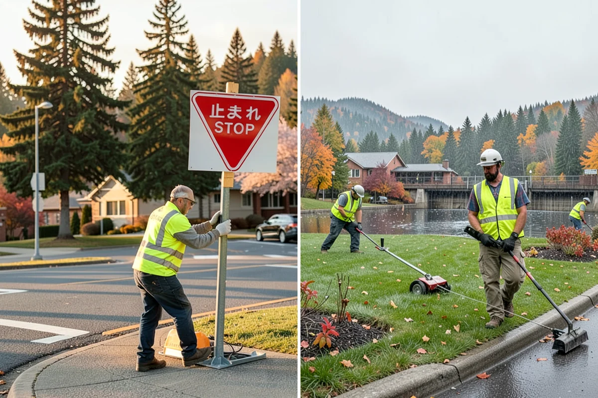Gateway & Entry Landscaping in Lake Forest Park, King County, WA - We assess the gateway or entry and develop a planting design