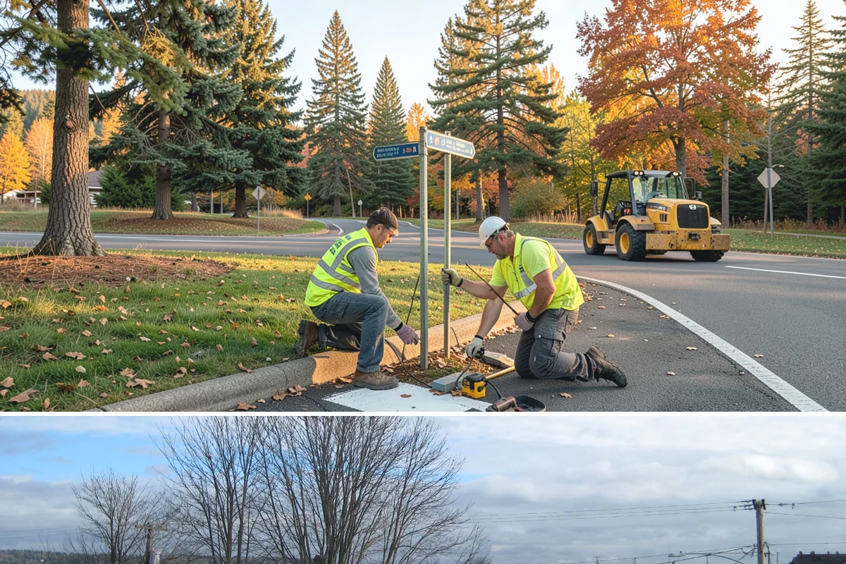 Gateway & Entry Landscaping in Langley, Island County, WA - Primary installation occurs in spring and fall, with seasonal color rotations and upkeep keeping entries attractive through every...