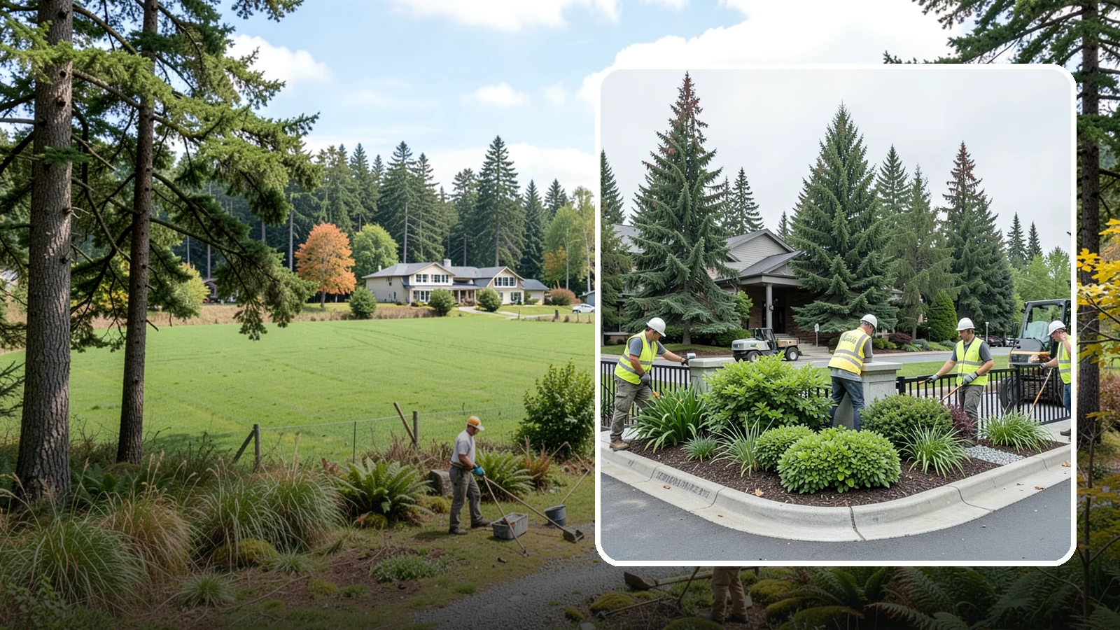 Gateway & Entry Landscaping in Lyman, Skagit County, WA - We create and maintain welcoming gateway and entry landscapes at city limits, parks, and civic destinations across Western...