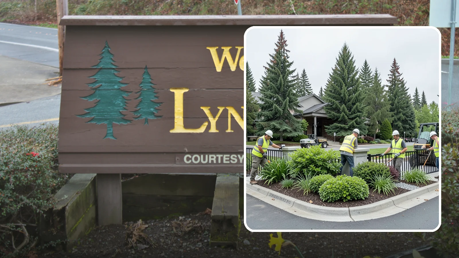 Gateway & Entry Landscaping in Lynnwood, Snohomish County, WA - We create and maintain welcoming gateway and entry landscapes at city limits, parks, and civic destinations across Western...