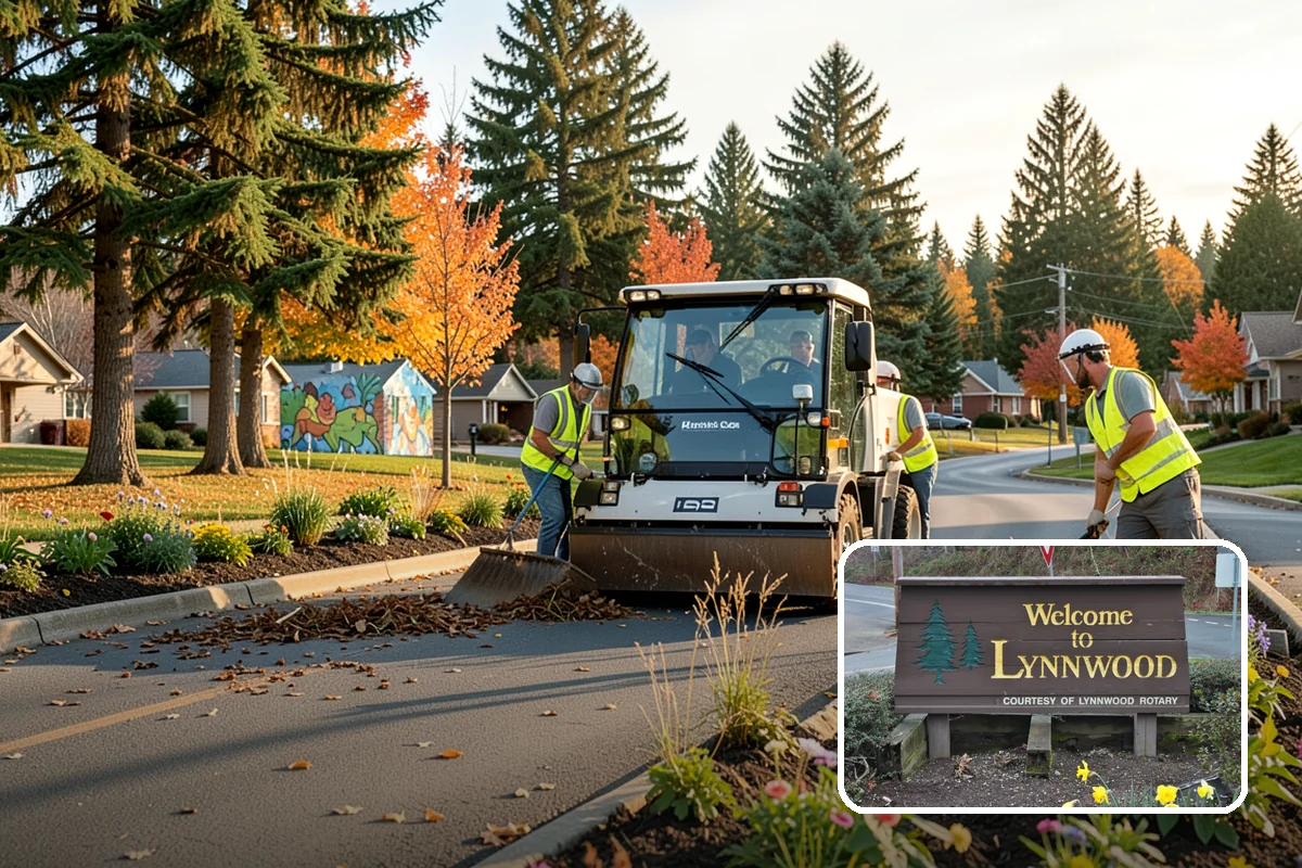 Gateway & Entry Landscaping in Lynnwood, Snohomish County, WA - Designed entries strengthen civic identity and first impressions