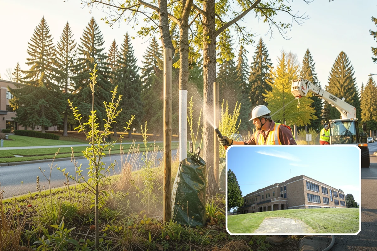 Gateway & Entry Landscaping in Maple Valley, King County, WA - Designed entries strengthen civic identity and first impressions
