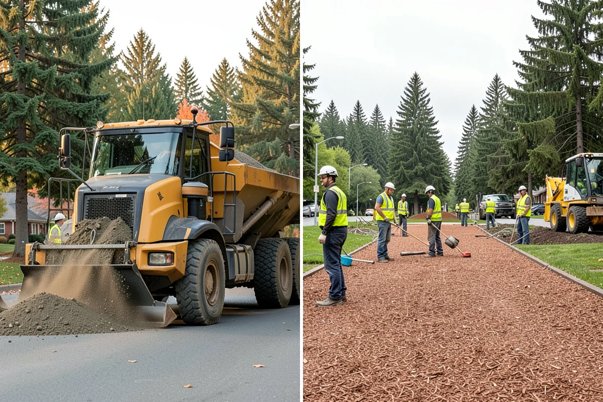 Gateway & Entry Landscaping in Maple Valley, King County, WA - We assess the gateway or entry and develop a planting design