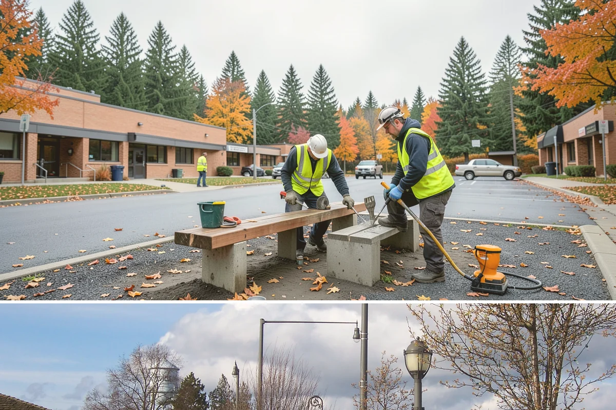 Gateway & Entry Landscaping in Marysville, Snohomish County, WA - Primary installation occurs in spring and fall, with seasonal color rotations and upkeep keeping entries attractive through every...