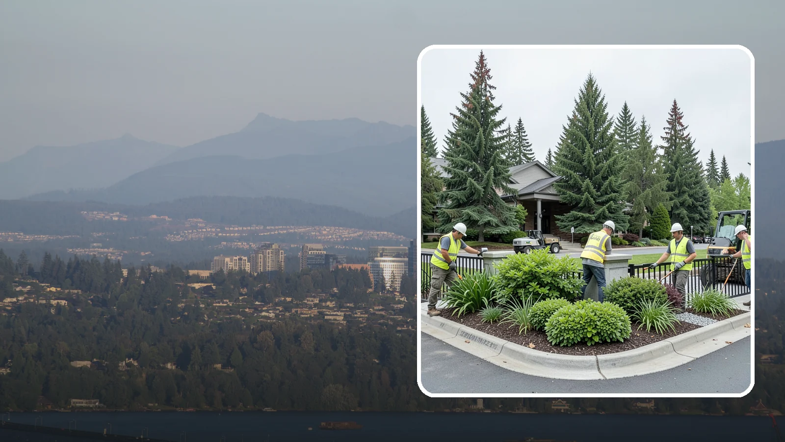Gateway & Entry Landscaping in Medina, King County, WA - We create and maintain welcoming gateway and entry landscapes at city limits, parks, and civic destinations across Western...