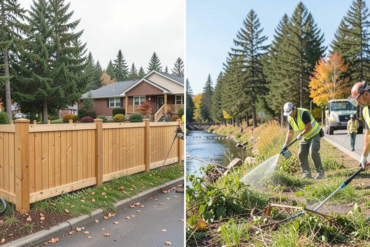 Gateway & Entry Landscaping in Mercer Island, King County, WA - We assess the gateway or entry and develop a planting design
