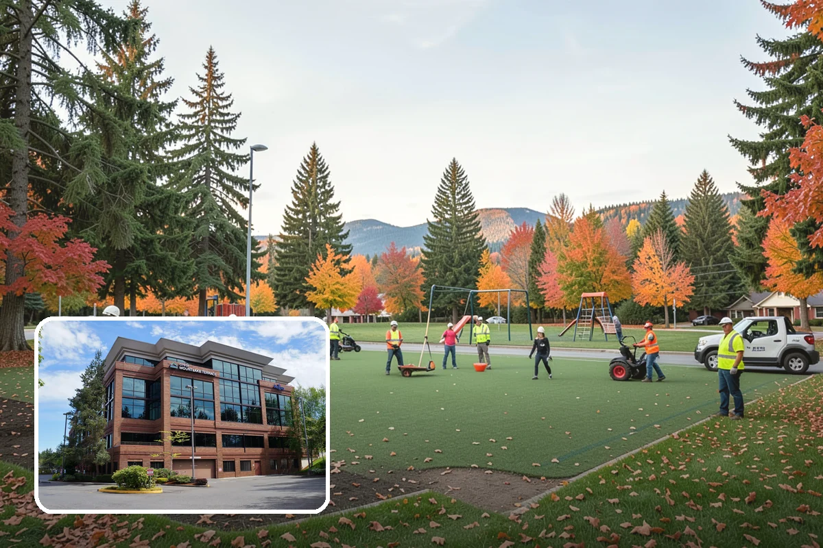 Gateway & Entry Landscaping in Mountlake Terrace, Snohomish County, WA - Designed entries strengthen civic identity and first impressions