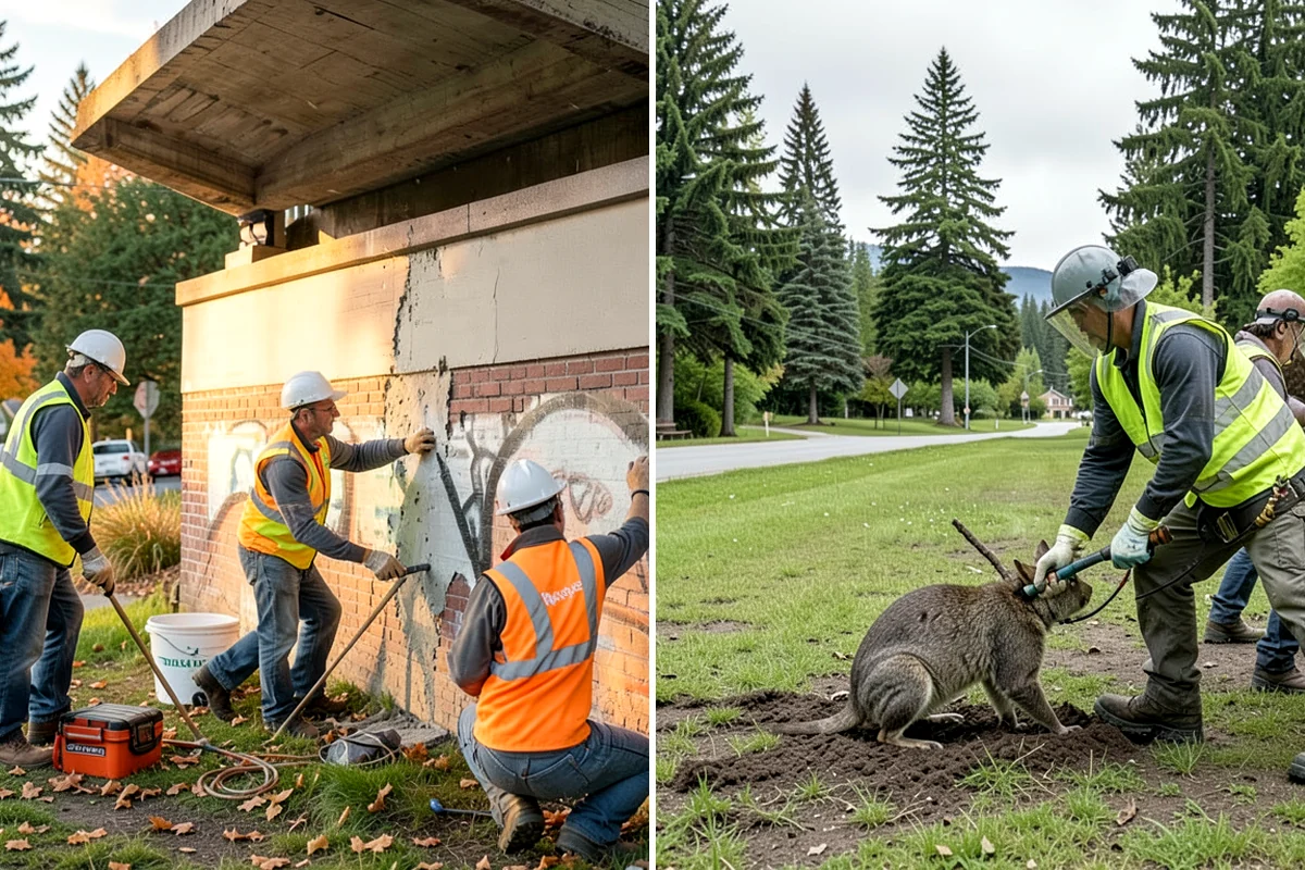Gateway & Entry Landscaping in Normandy Park, King County, WA - We assess the gateway or entry and develop a planting design