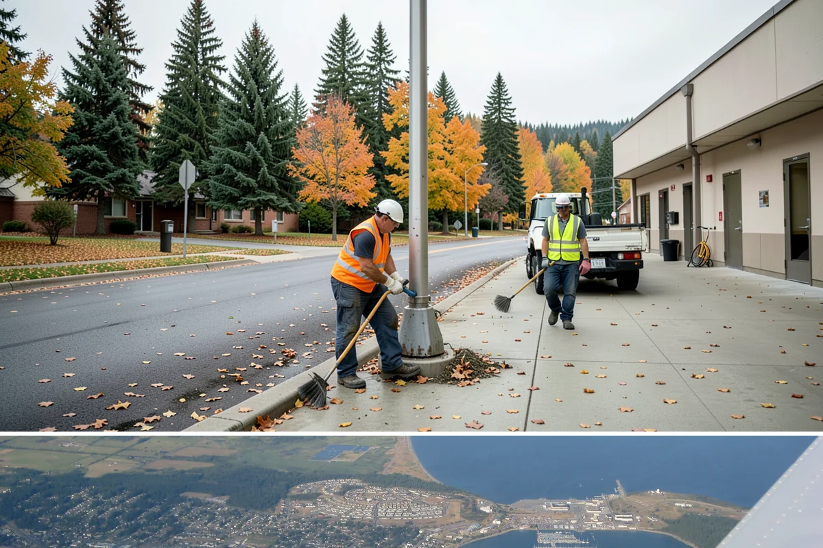 Gateway & Entry Landscaping in Oak Harbor, Island County, WA - Primary installation occurs in spring and fall, with seasonal color rotations and upkeep keeping entries attractive through every...