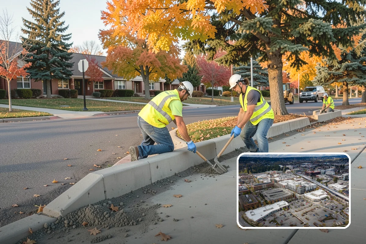 Gateway & Entry Landscaping in Redmond, King County, WA - Designed entries strengthen civic identity and first impressions