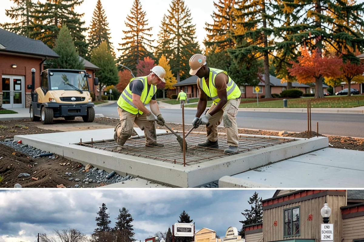 Gateway & Entry Landscaping in Roy, Pierce County, WA - Primary installation occurs in spring and fall, with seasonal color rotations and upkeep keeping entries attractive through every...