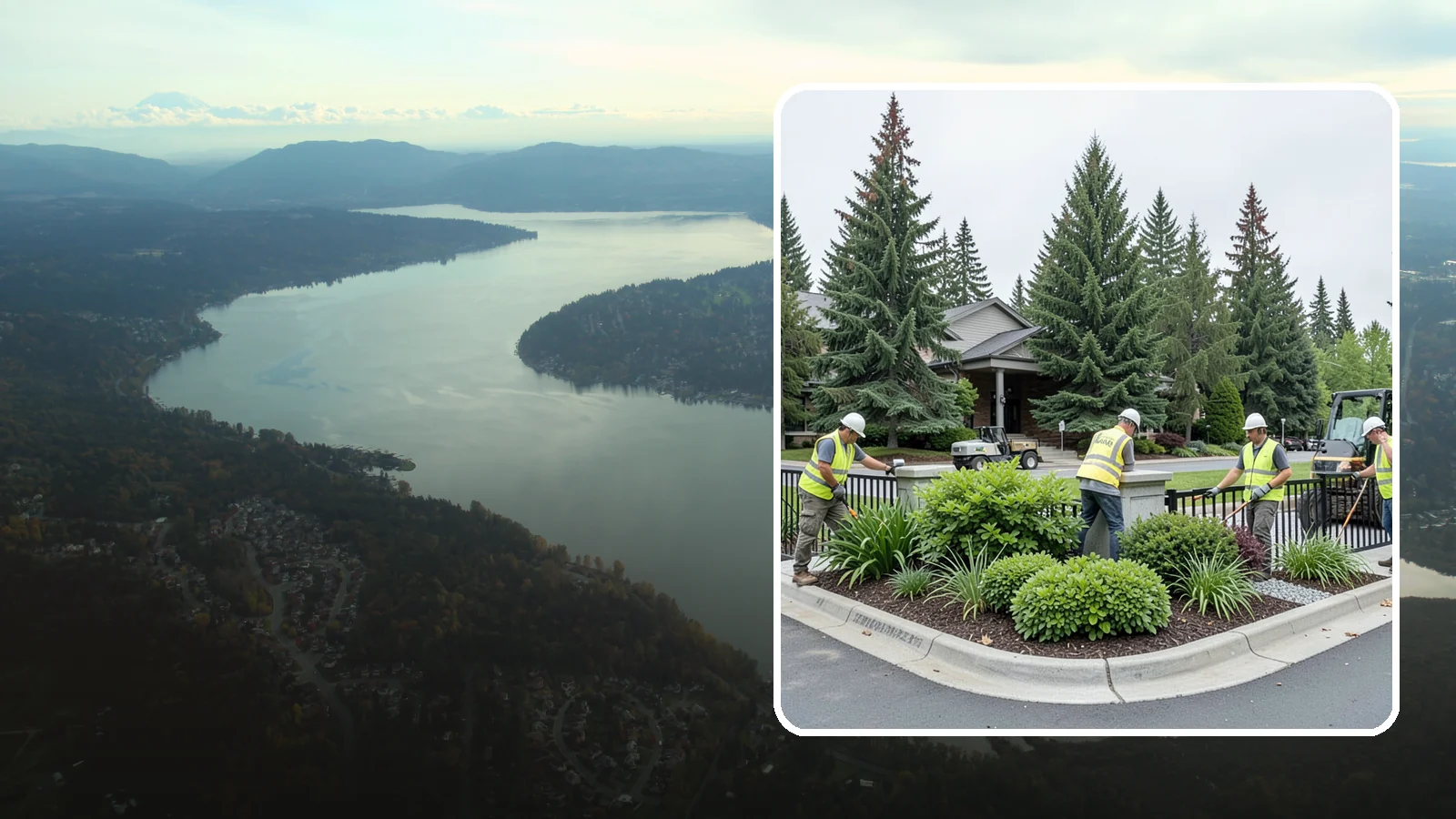 Gateway & Entry Landscaping in Sammamish, King County, WA - We create and maintain welcoming gateway and entry landscapes at city limits, parks, and civic destinations across Western...