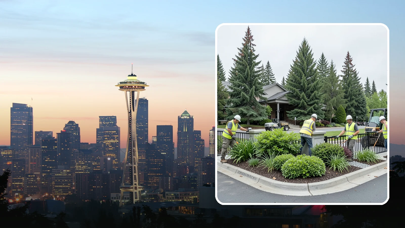 Gateway & Entry Landscaping in Seattle, King County, WA - We create and maintain welcoming gateway and entry landscapes at city limits, parks, and civic destinations across Western...