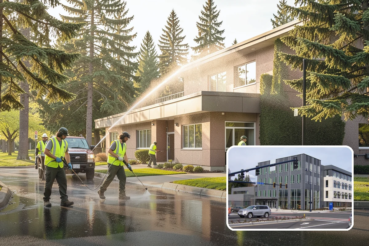 Gateway & Entry Landscaping in Shoreline, King County, WA - Designed entries strengthen civic identity and first impressions