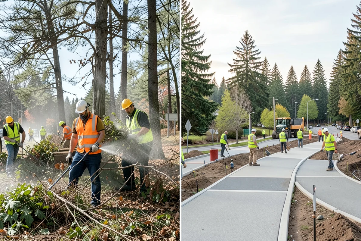 Gateway & Entry Landscaping in Shoreline, King County, WA - We assess the gateway or entry and develop a planting design